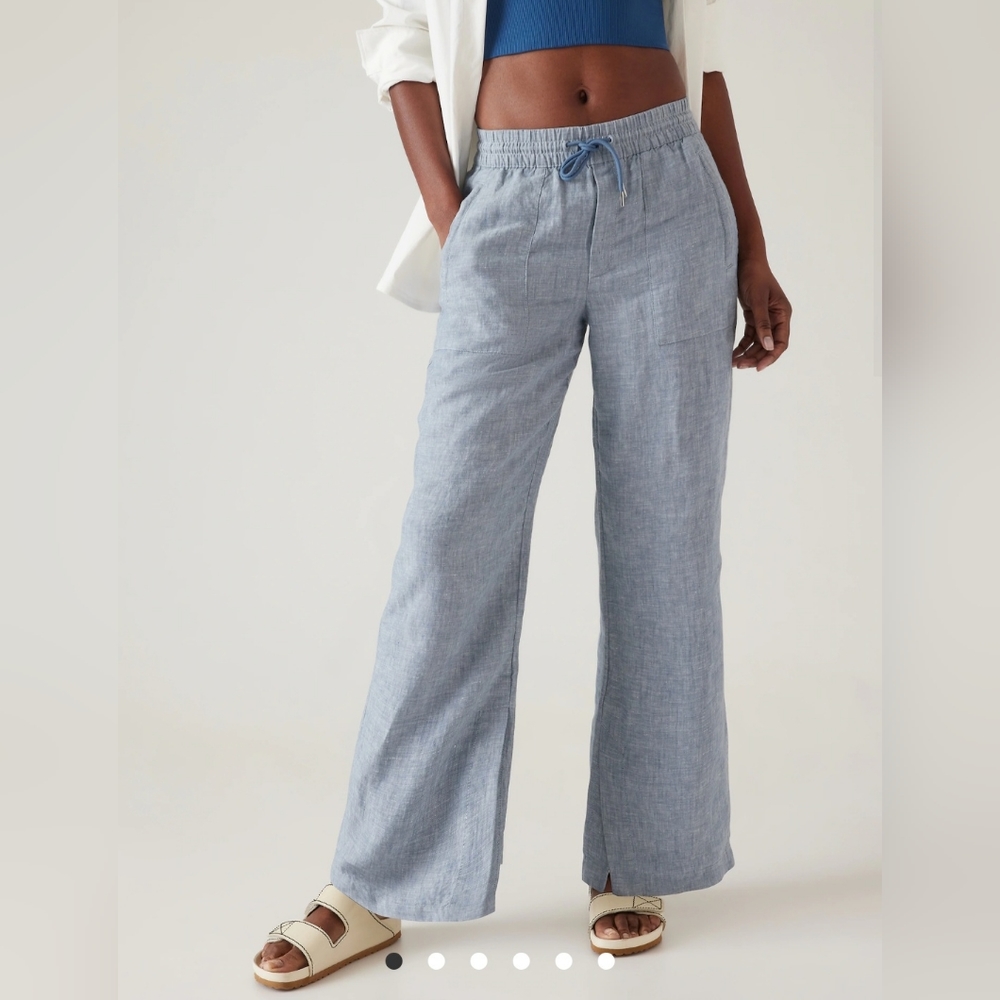 Athleta wide leg pant